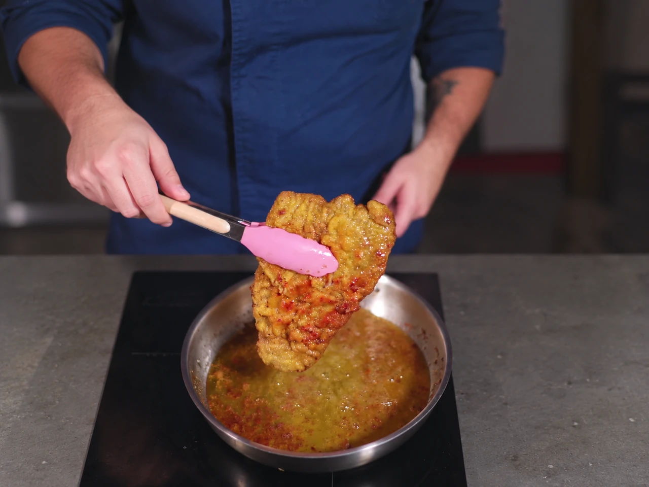 Paso 4 de Wiener Schnitzel de Austria