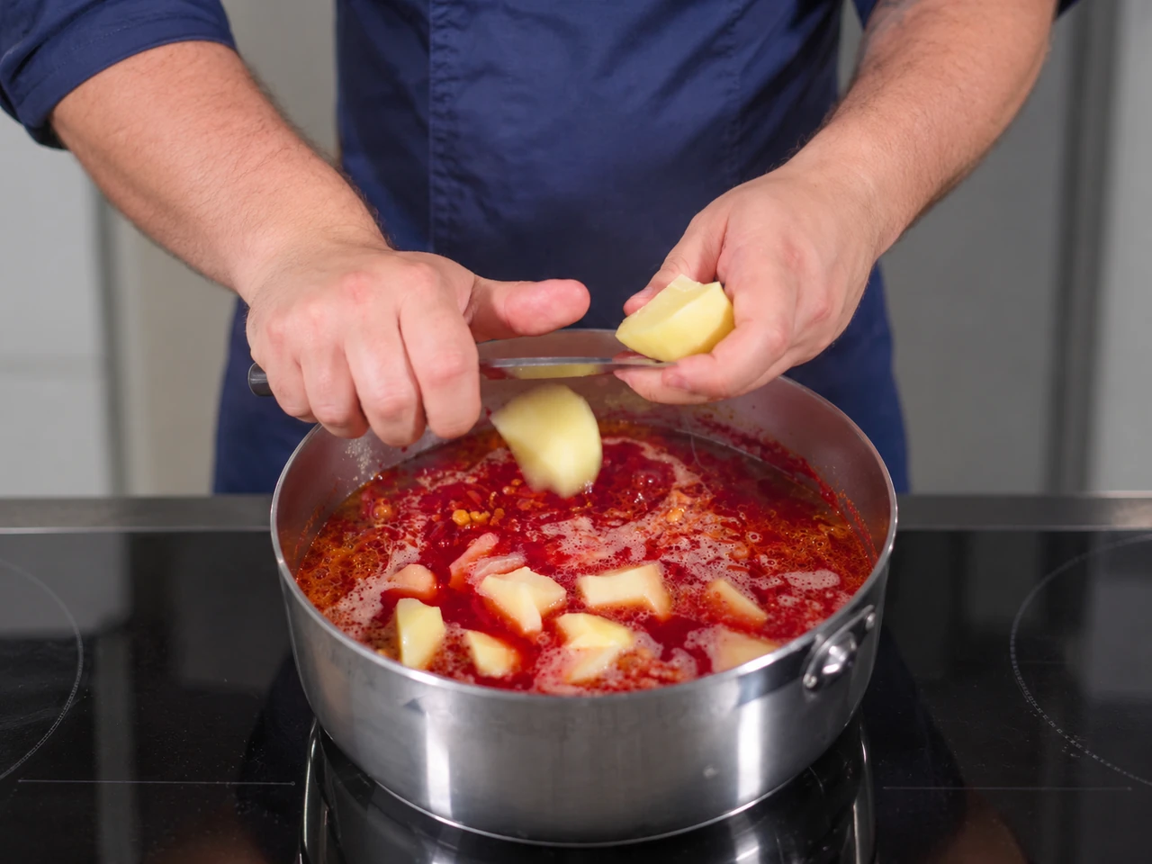 Paso 8 de Borsch