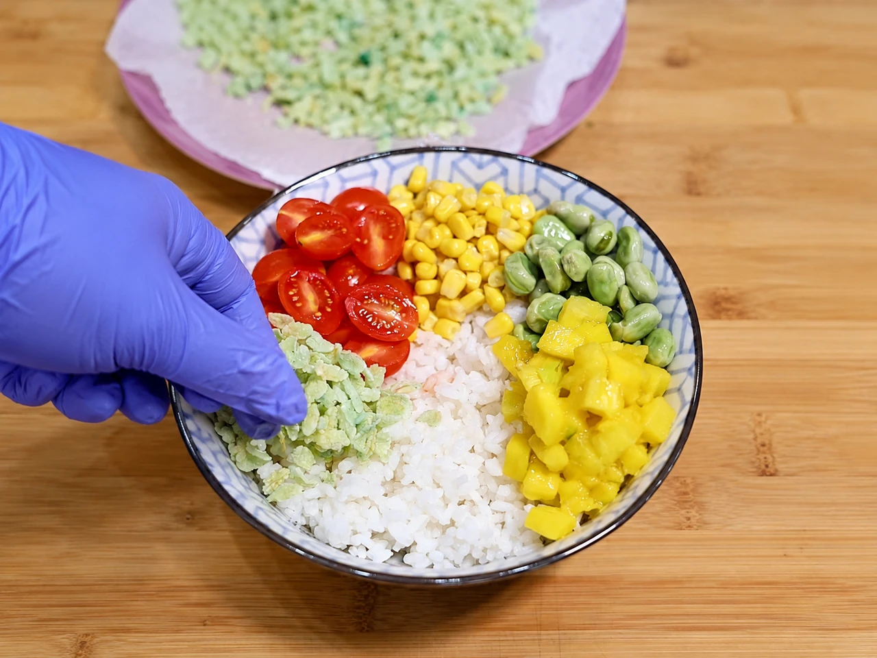 Paso 6 de Poke Bowl Fresco