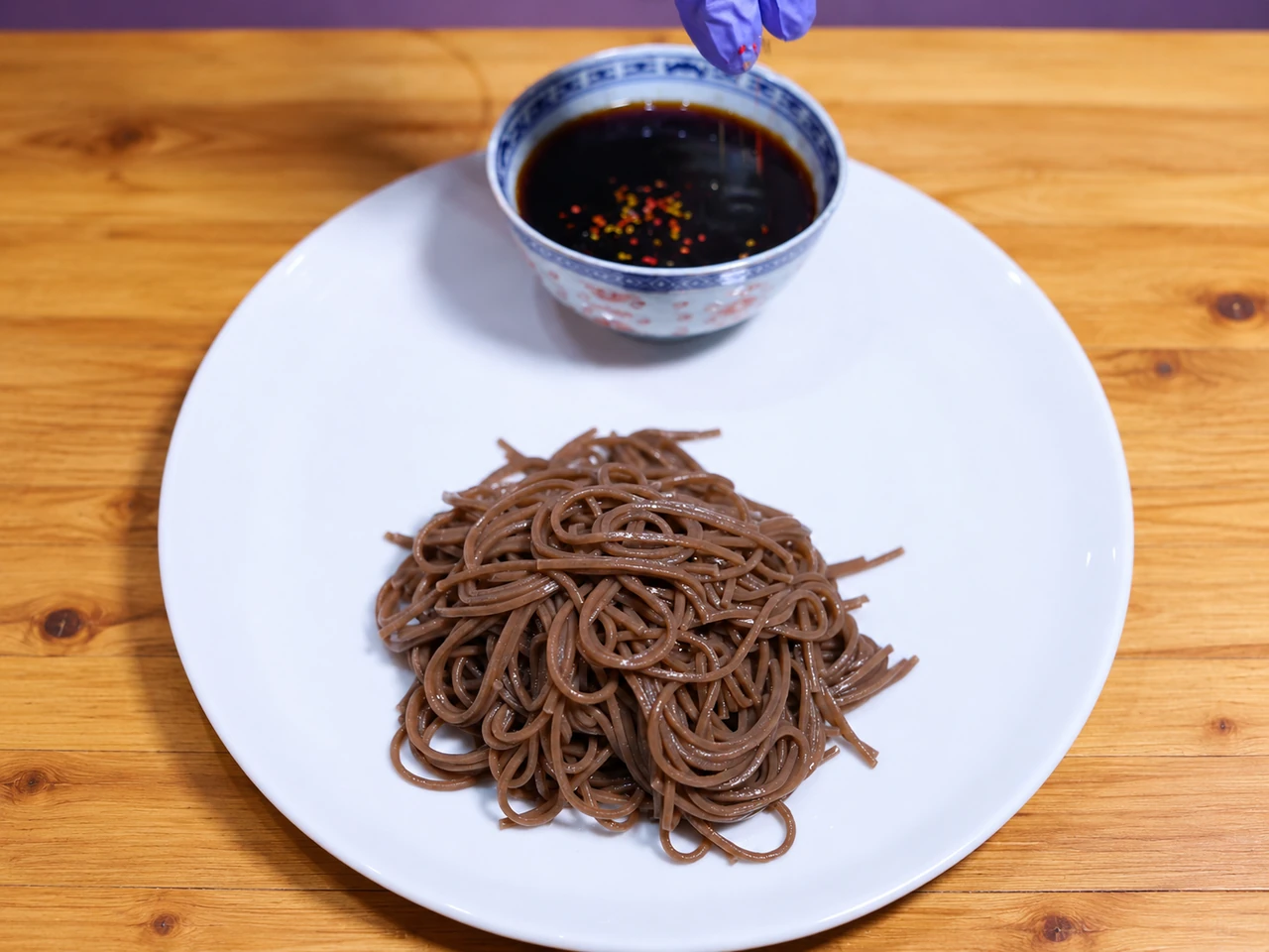 Paso 6 de Soba de Todoroki