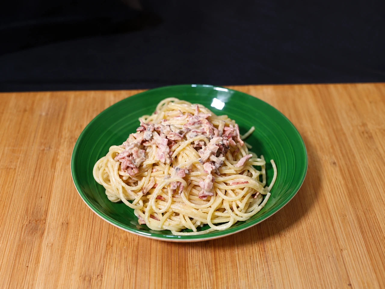 Paso 9 de Carbonara de Estudiantes
