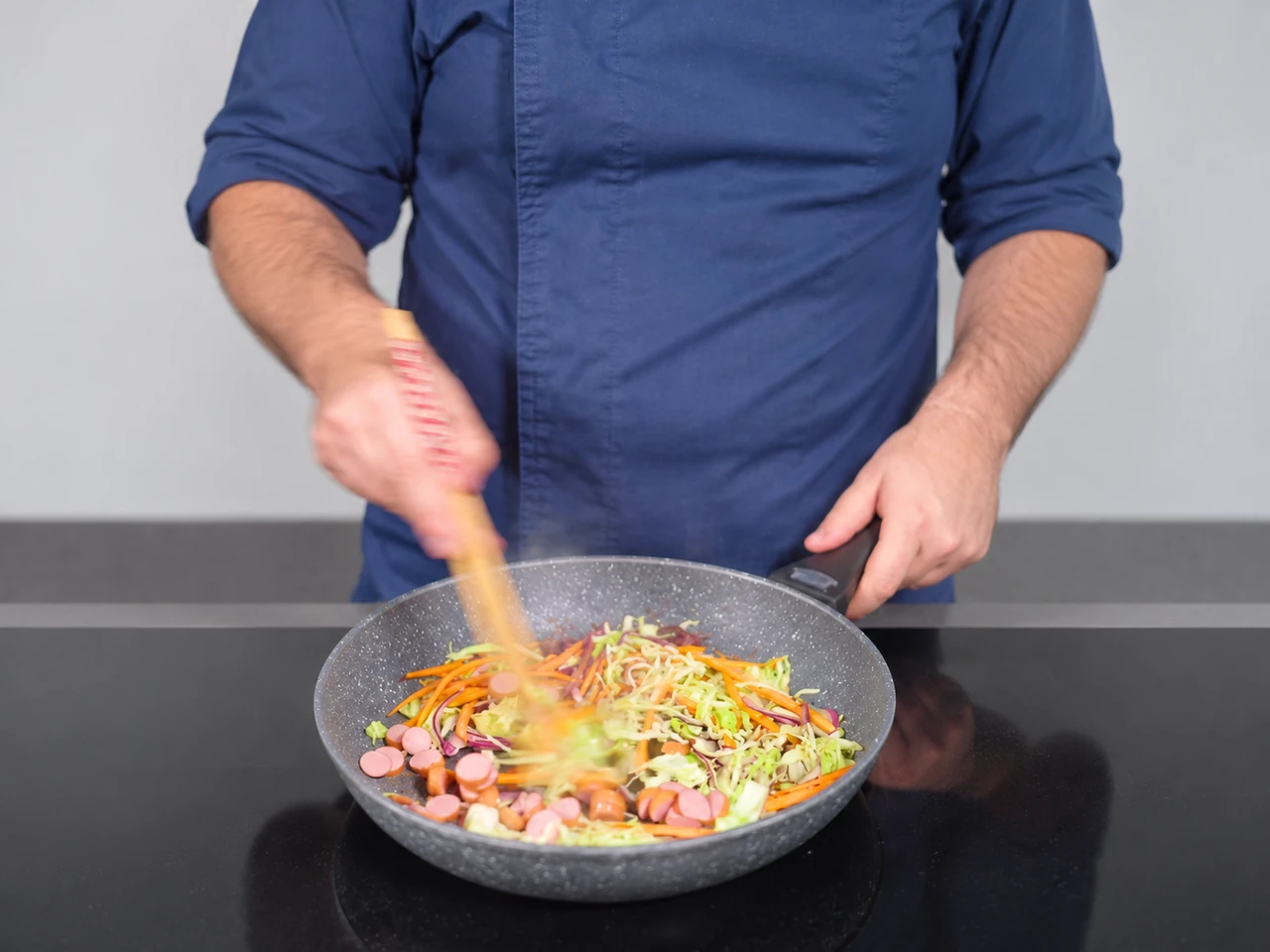 Paso 4 de Yakisoba Pan