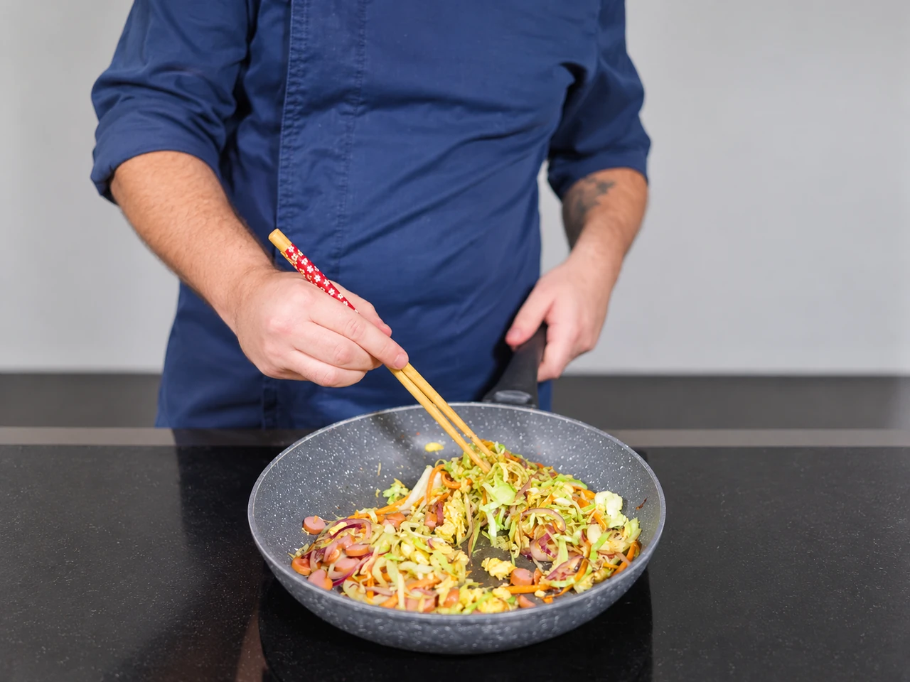 Paso 6 de Yakisoba Pan