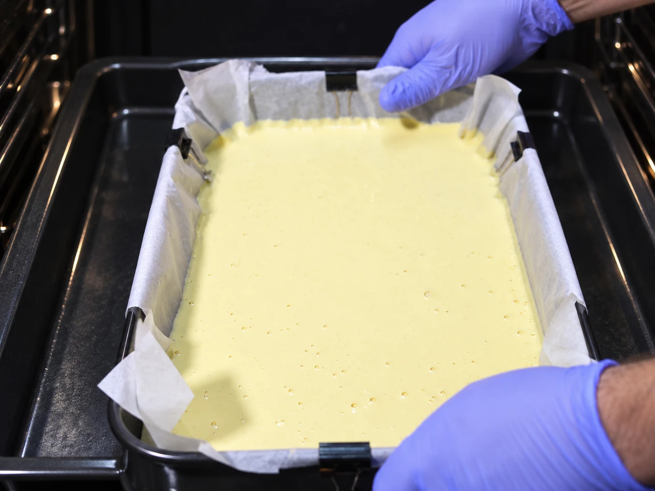 Paso 4 de Mochi de maíz al horno