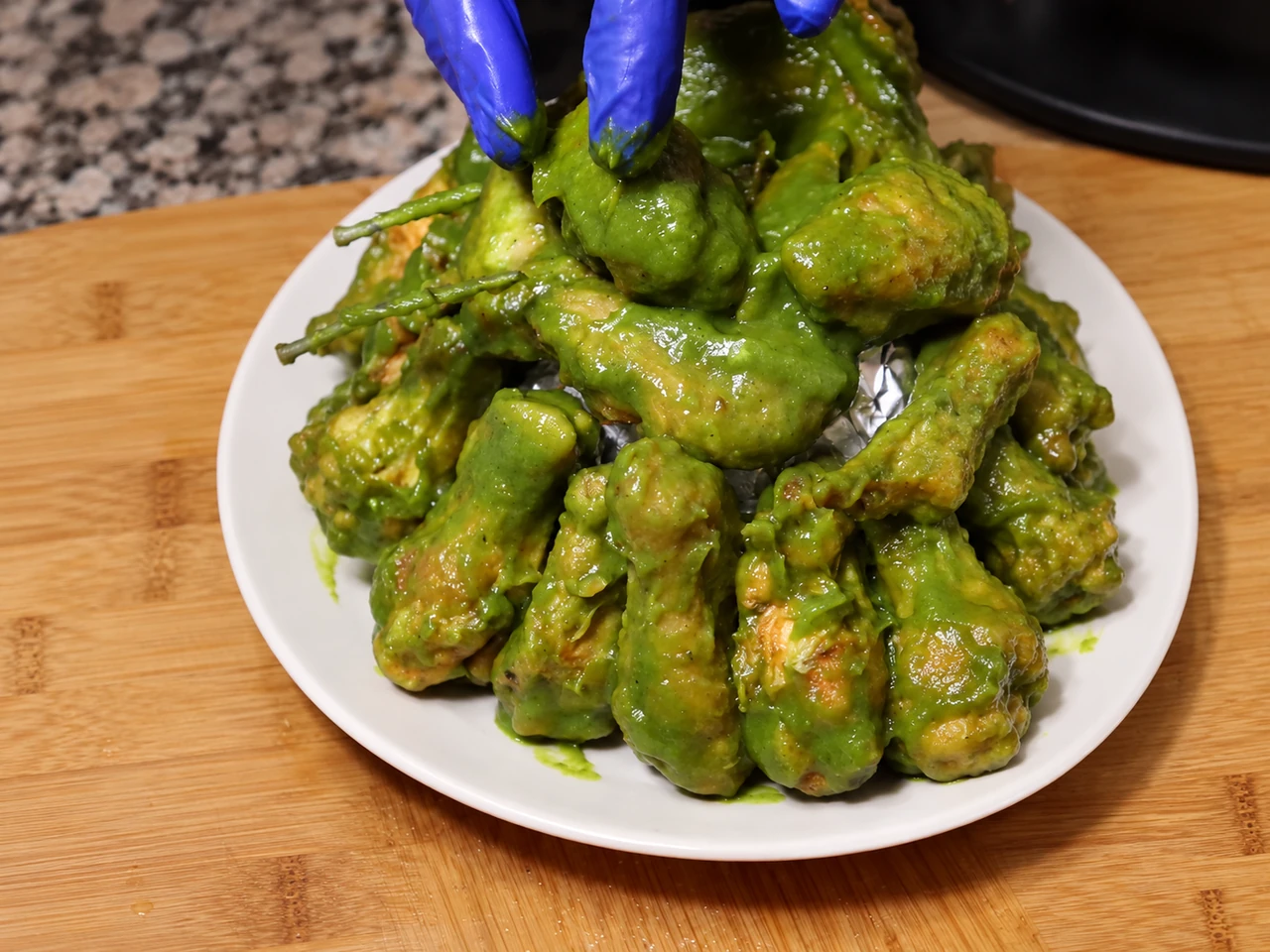 Paso 9 de Alitas con wasabi de Marge en Los Simpsons