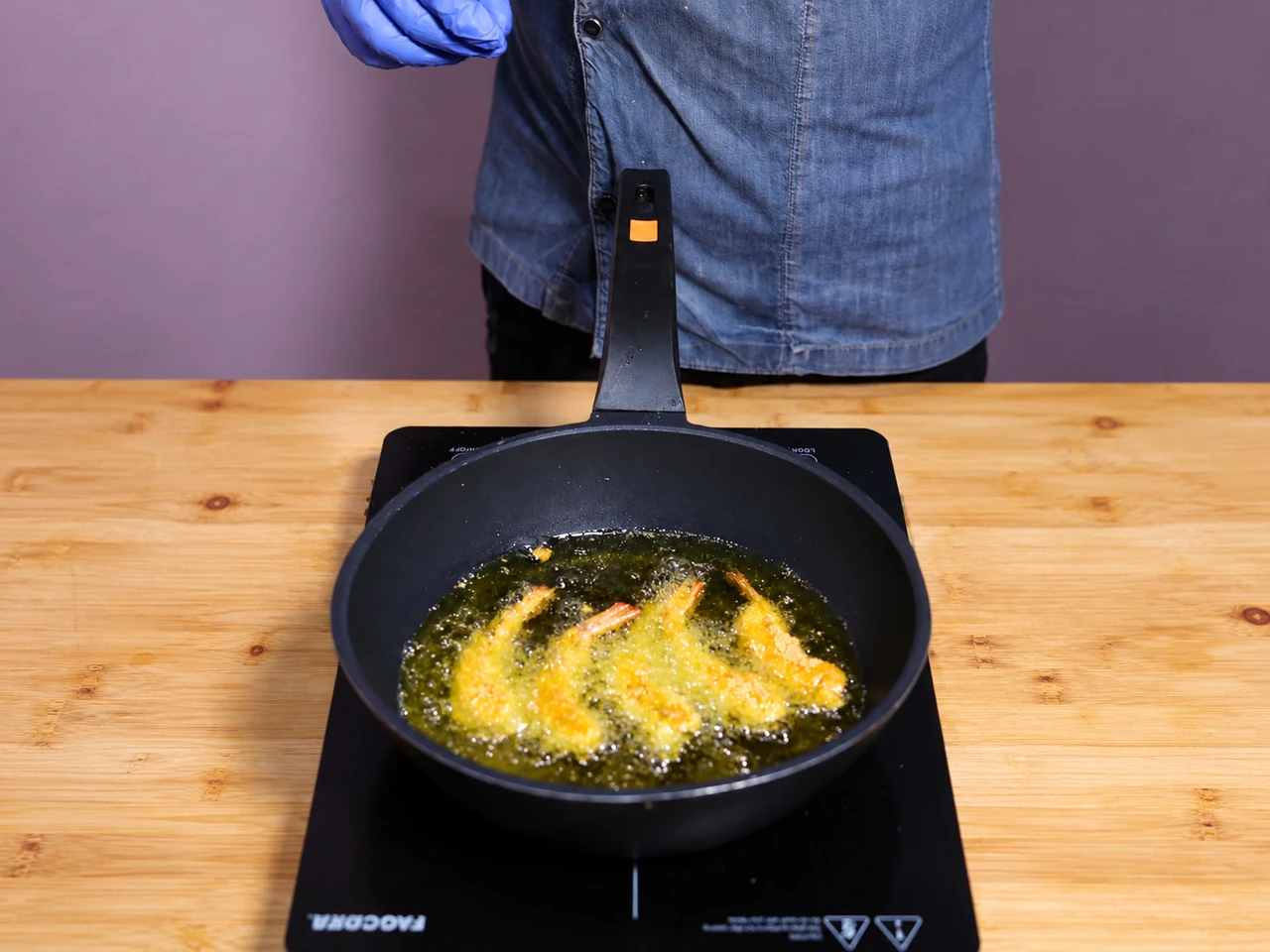 Paso 7 de Gambas Crujientes con Melón