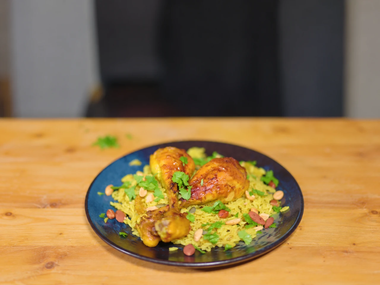 Paso 6 de Kabsa de Pollo de Arabia Saudita