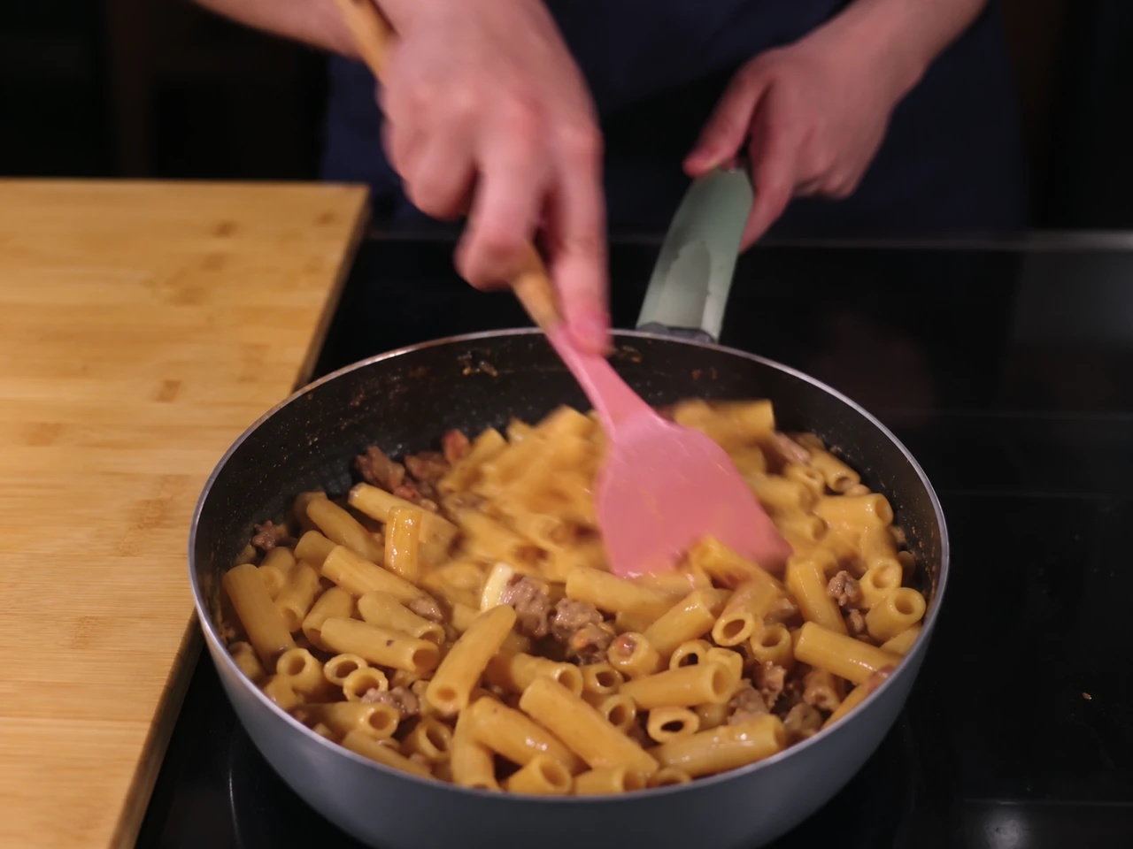Paso 9 de Macarrones a la catalana