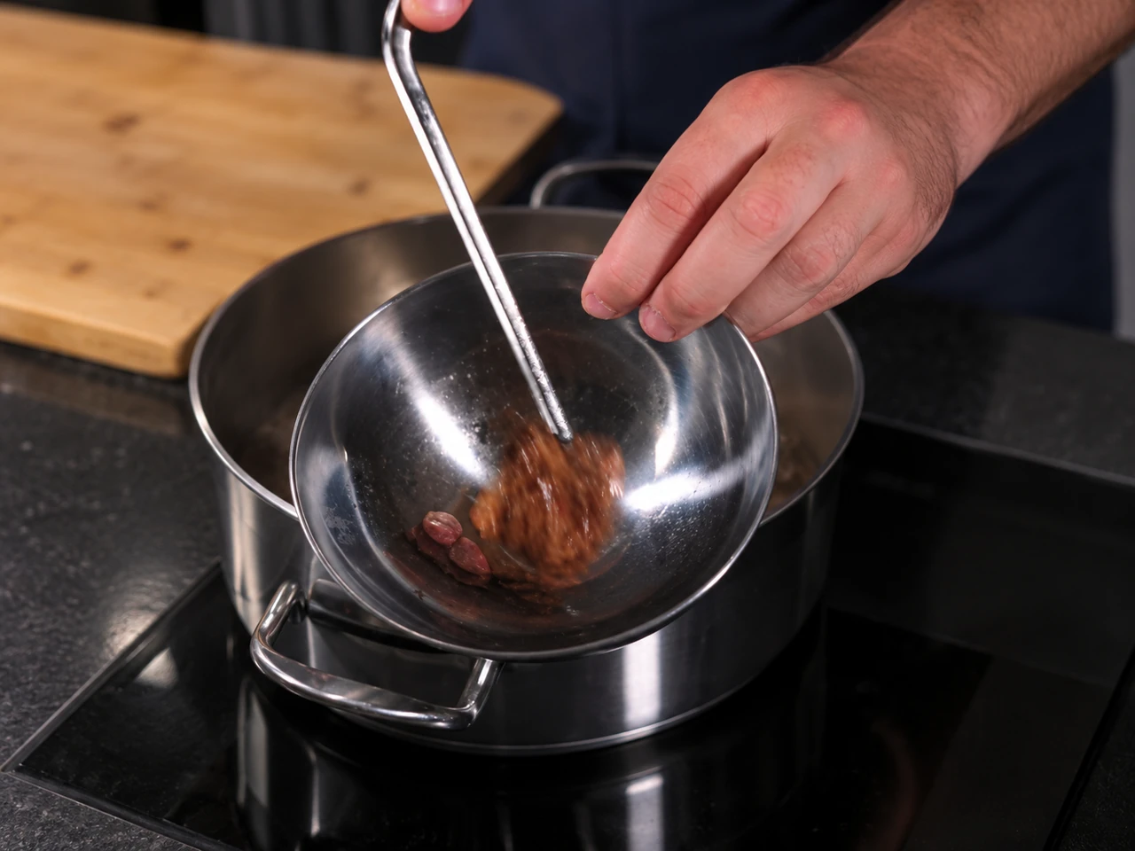Paso 1 de Goulash de Hungría