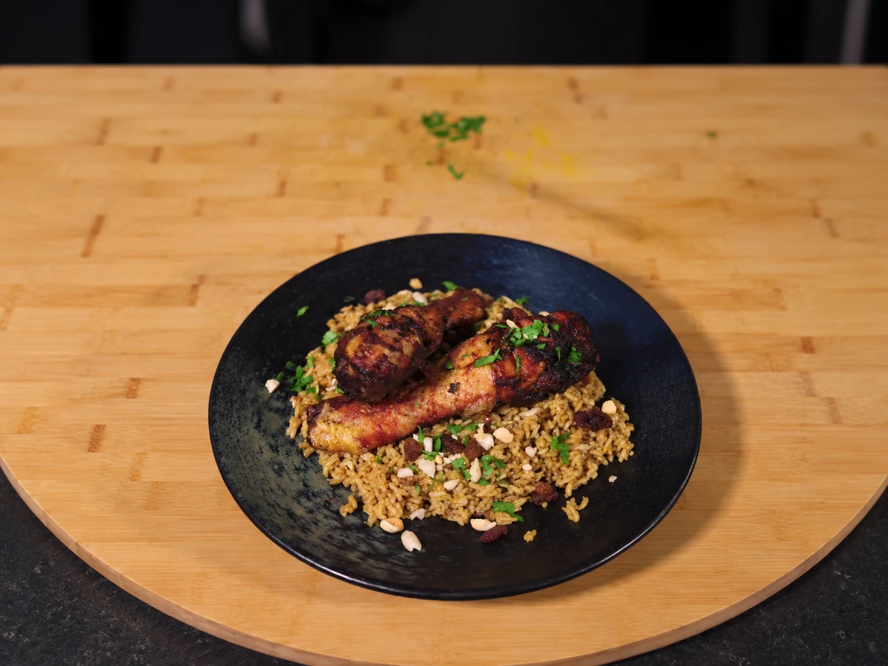 Paso 7 de Pollo Mandi