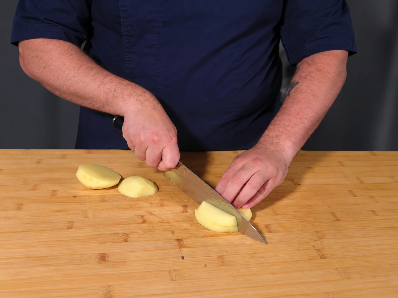 Paso 4 de Smažený Sýr con Patatas Fritas