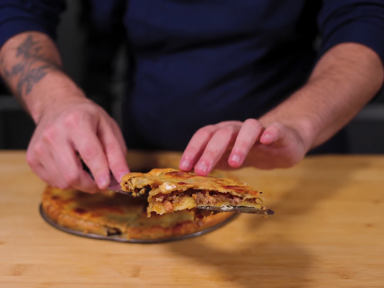 Paso 10 de Tourtière de Canadá