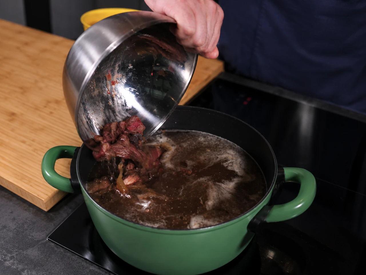 Paso 3 de Carbonade Flamande
