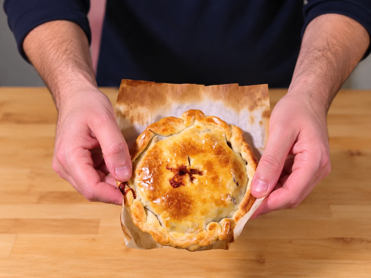Paso 9 de Pastel de Carne de Nueva Zelanda