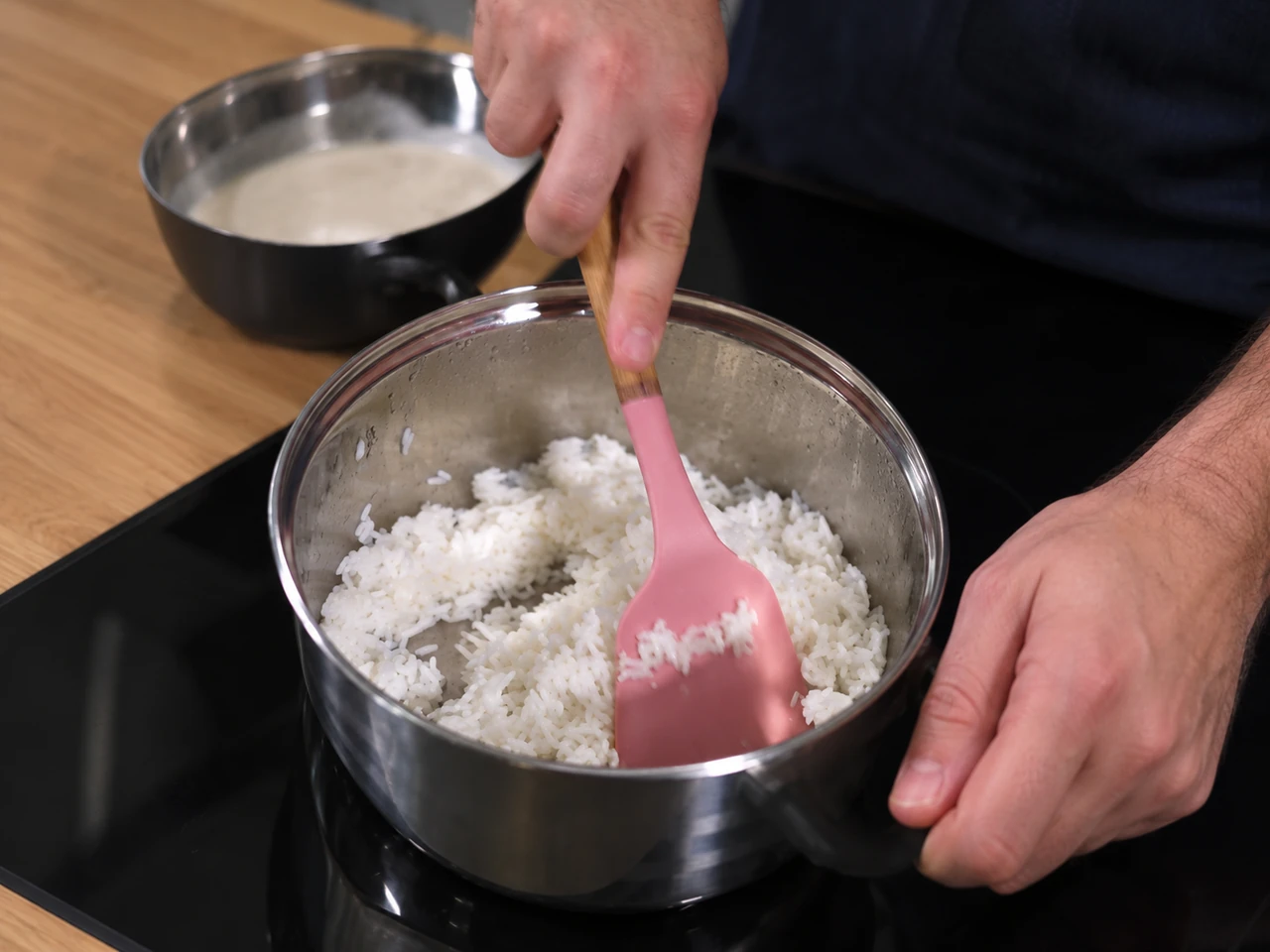 Paso 3 de Mango Sticky Rice de Tailandia