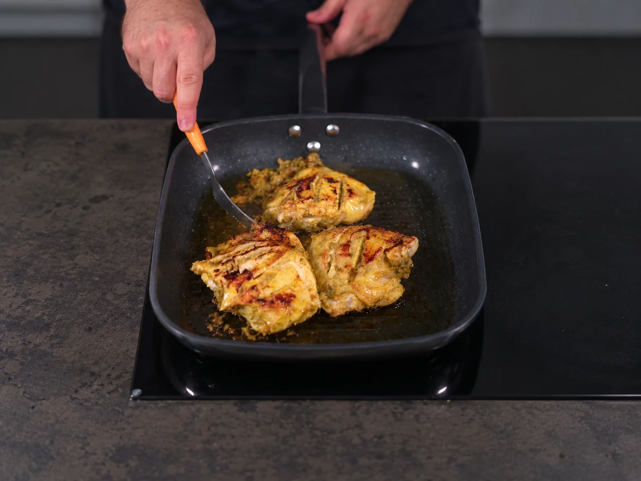 Paso 4 de Pollo estilo Jerk de Jamaica