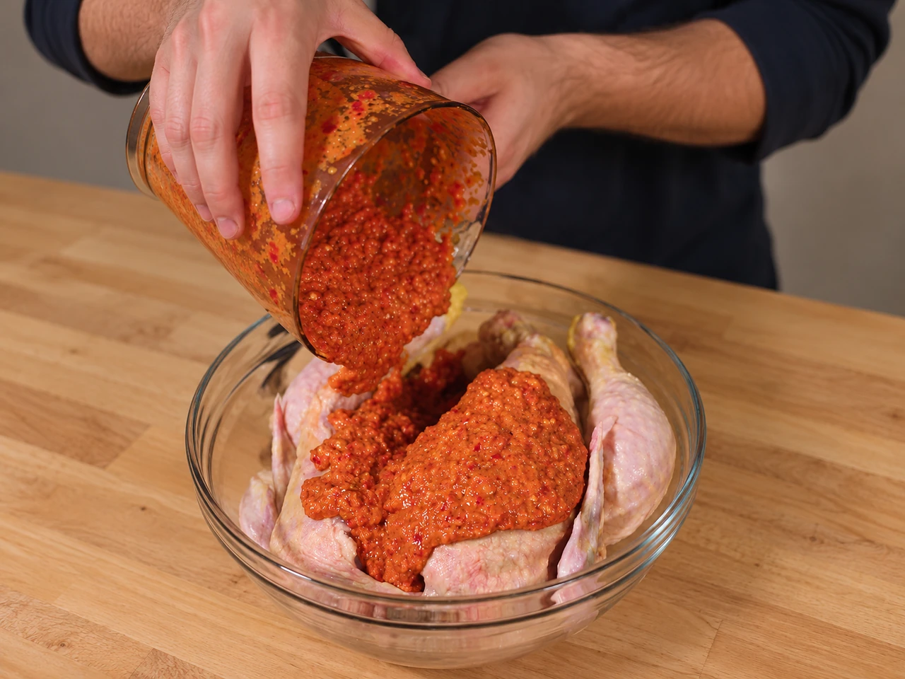 Paso 2 de Pollo Piri-Piri de Mozambique