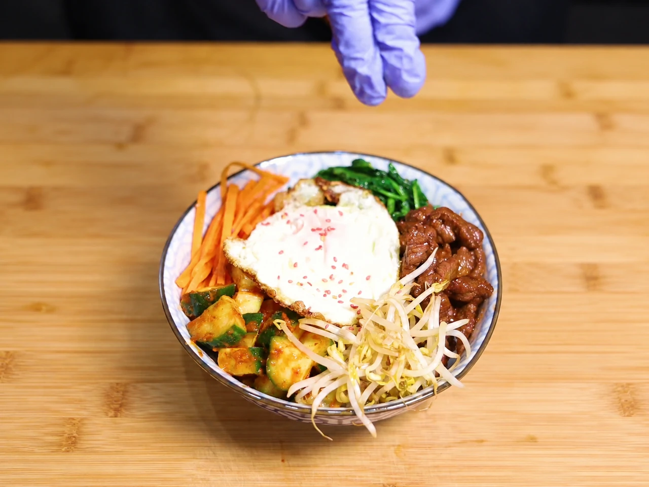 Paso 8 de Bibimbap