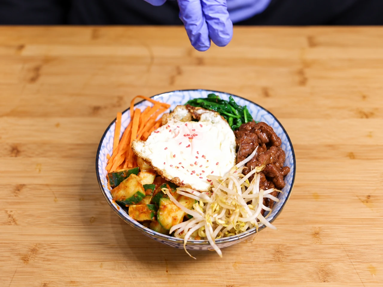 Paso 9 de Bibimbap