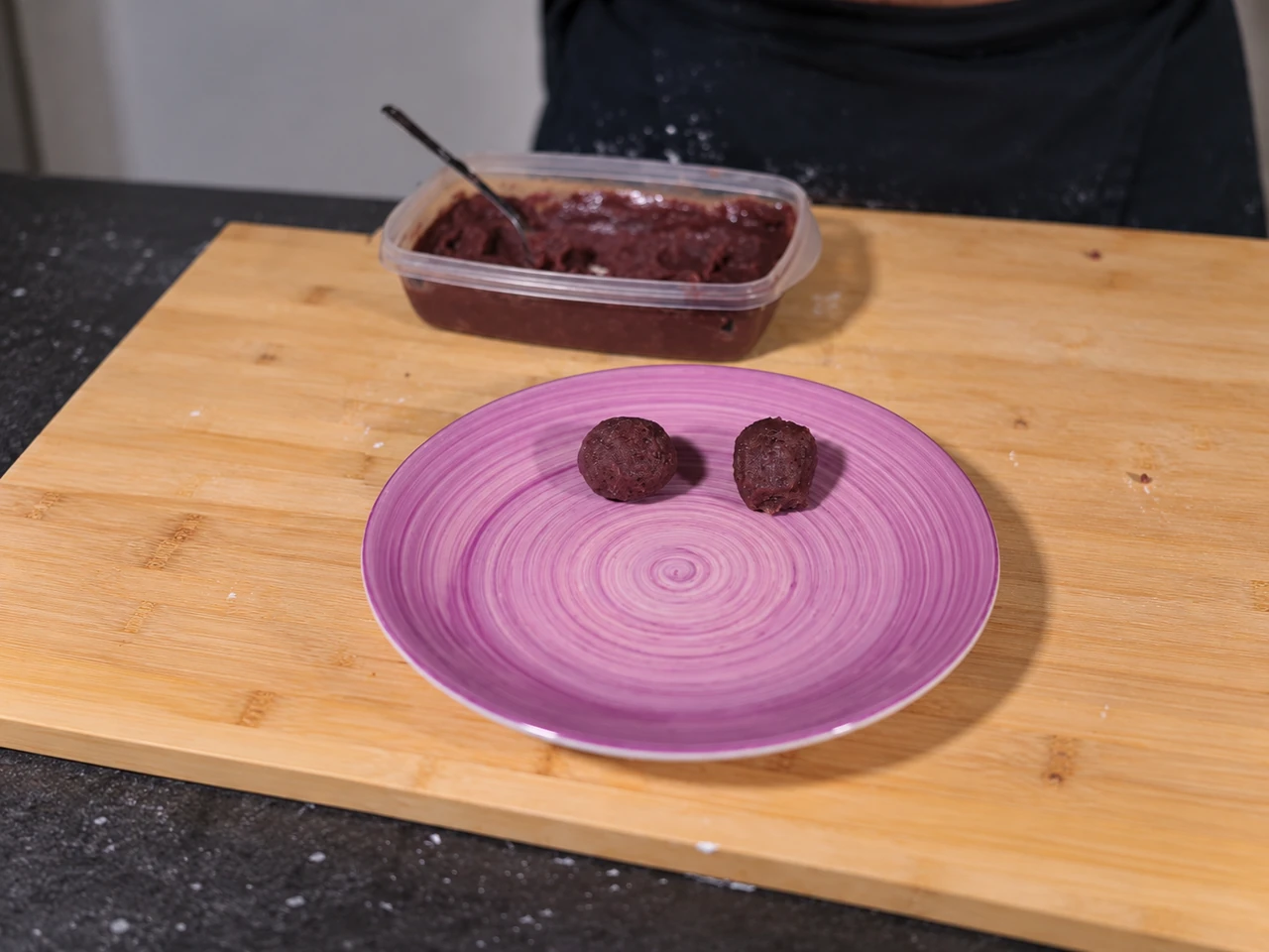 Paso 4 de Mochis de Anko de Japón