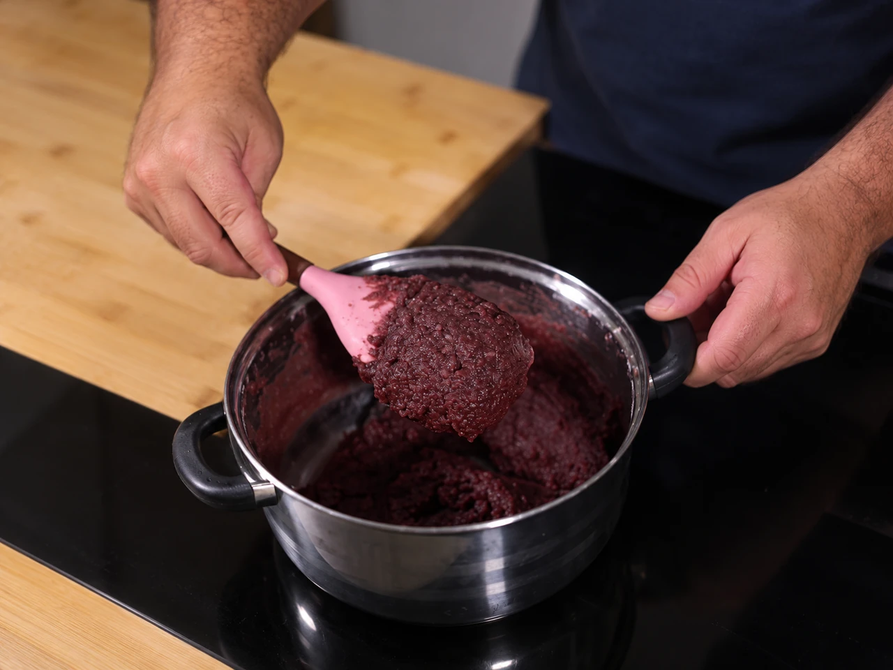 Paso 3 de Mochis de Anko de Japón