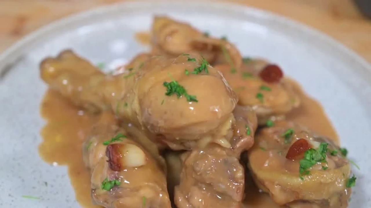 Paso 12 de Pollo al ajillo