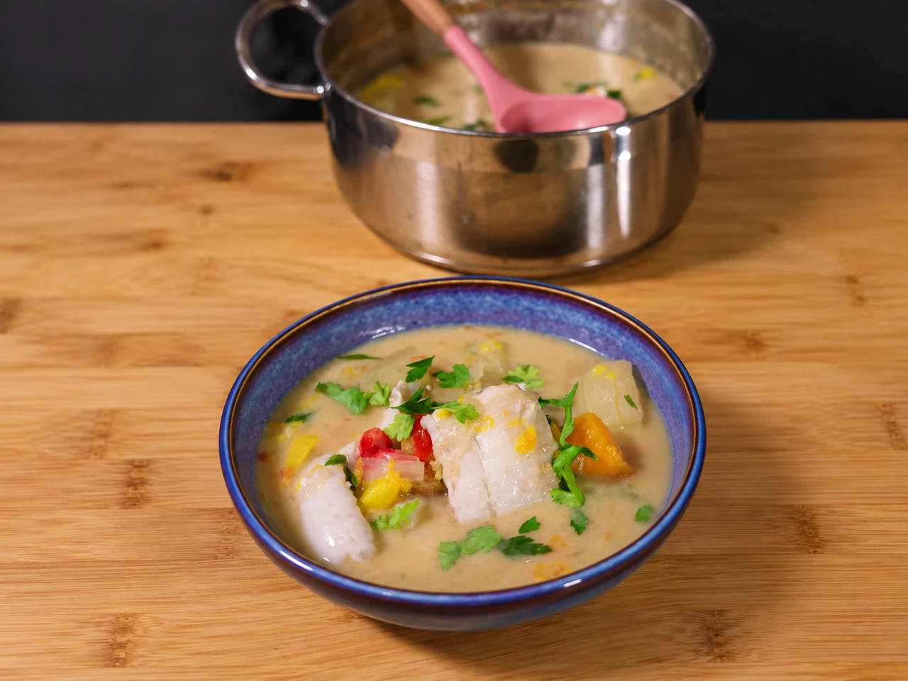 Paso 6 de Caldo de pescado de Cabo Verde