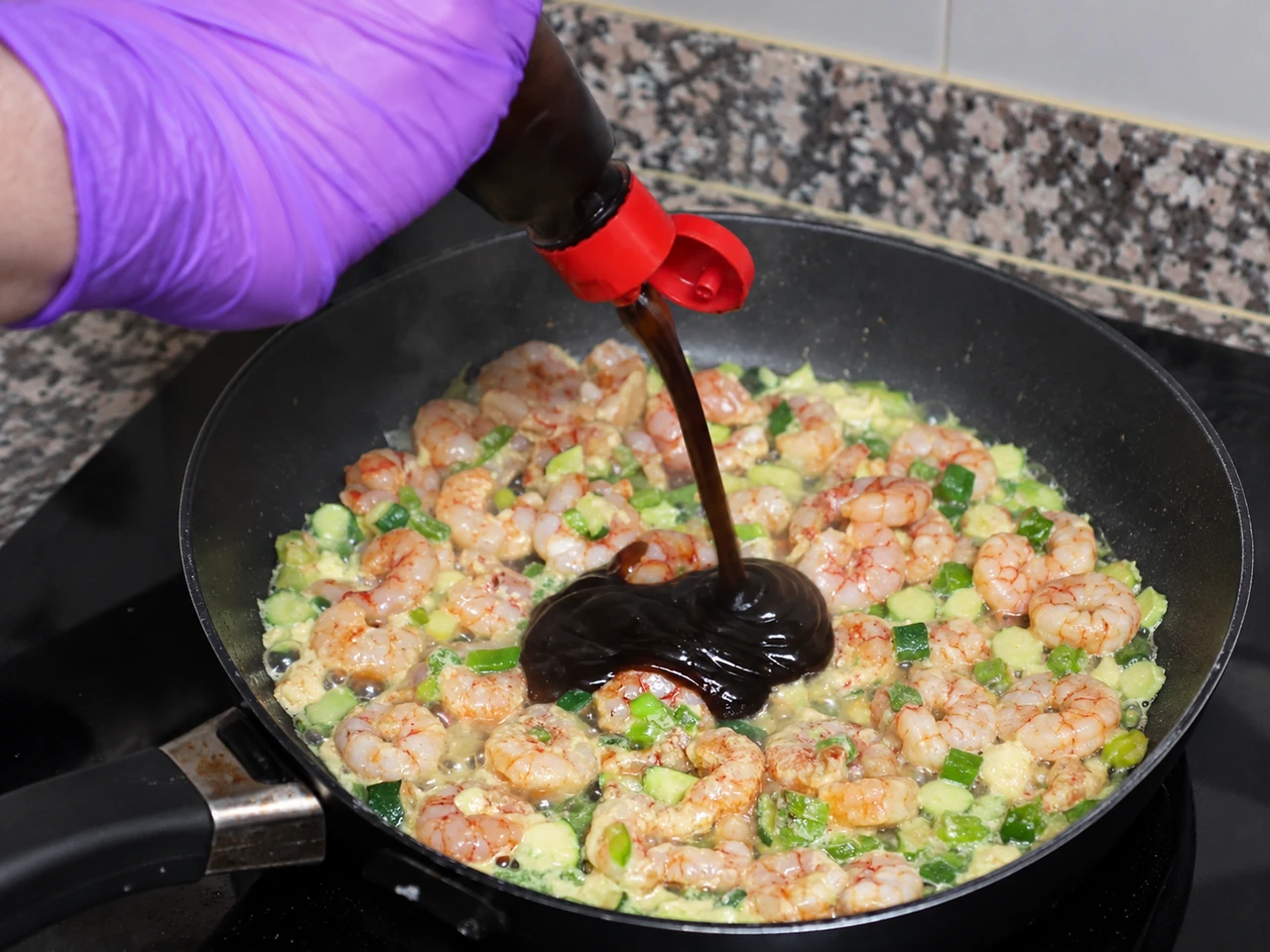 Paso 5 de Arroz con gambas