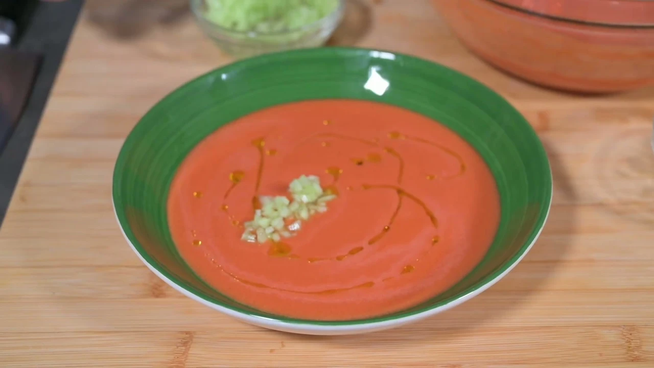 Paso 10 de Gazpacho Andaluz