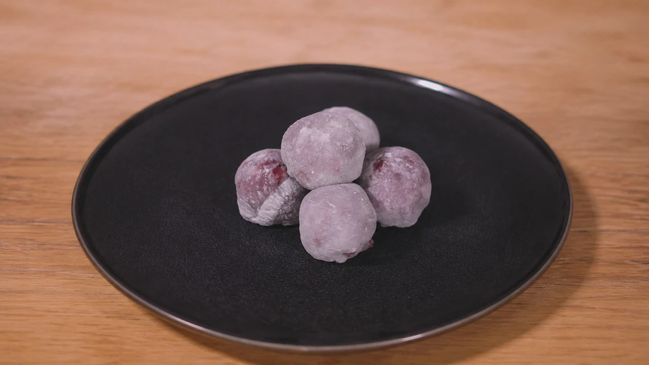 Mochis de Anko de Japón