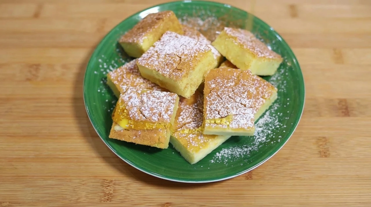 Mochi de maíz al horno