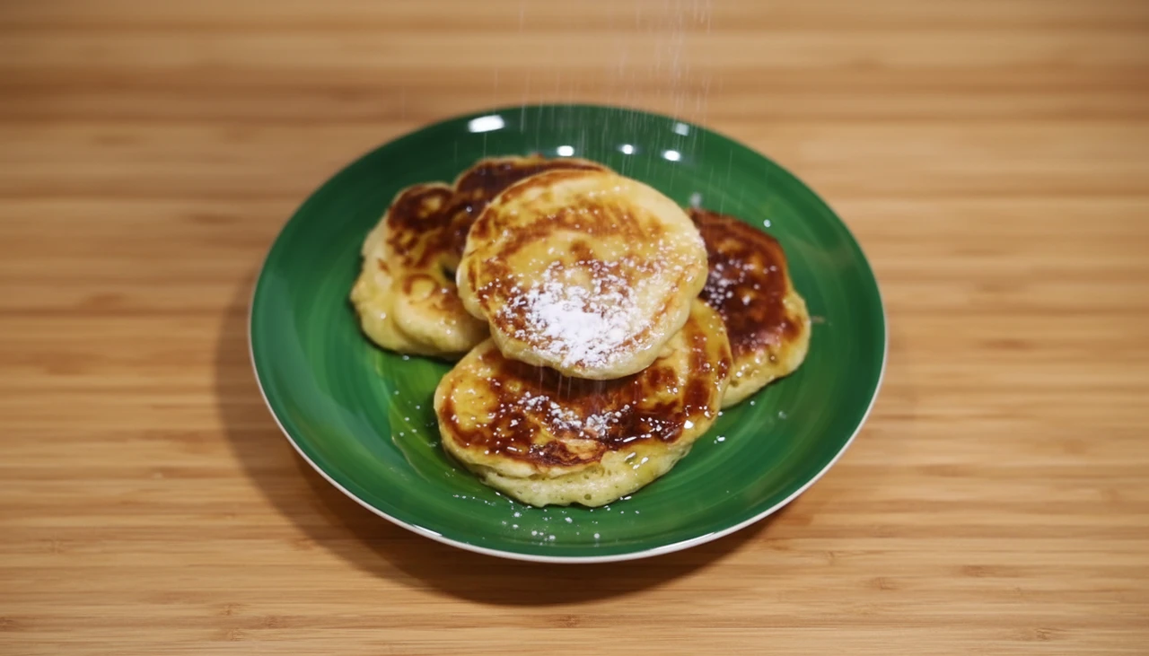 Pancakes rellenos de Oreos