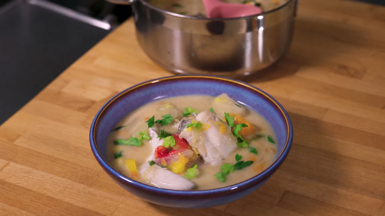 Caldo de pescado de Cabo Verde