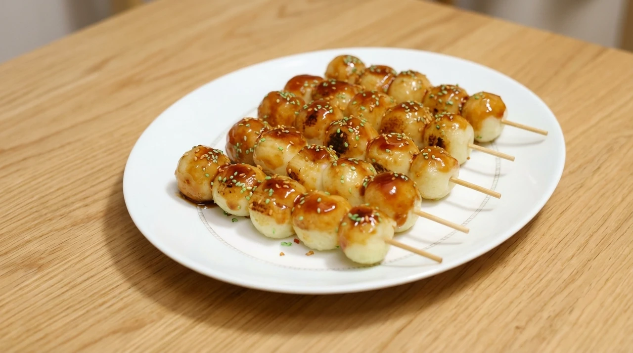 Mitarashi Dango de Nomobatata